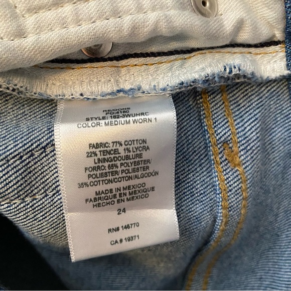 RE/DONE 90s Ultra High Rise Ankle Crop Jeans - Picture 15 of 15